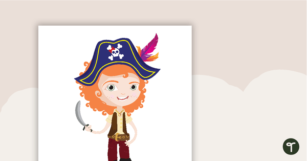 Anne Bonny Pirate Picture teaching resource