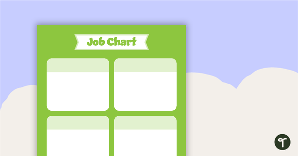 Go to Plain Green - Job Chart teaching resource