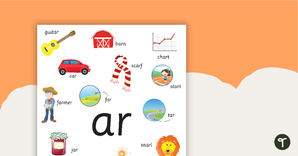 Go to Ar Digraph Poster teaching resource