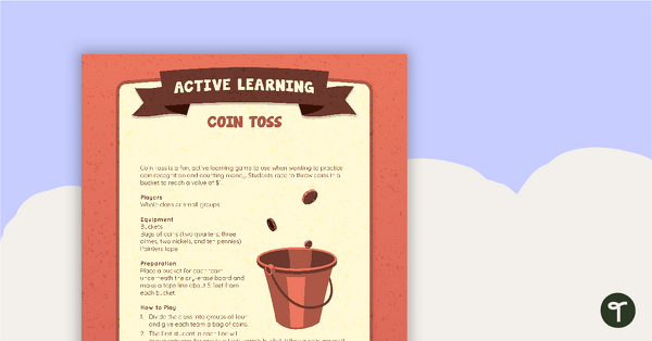 Preview image for Coin Toss Active Game - teaching resource