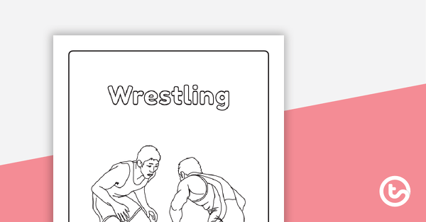 Sport Colouring Pages teaching resource