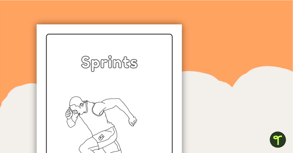 Sport Colouring Pages teaching resource