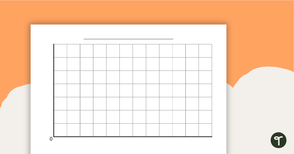 Blank Graph Template | Teach Starter