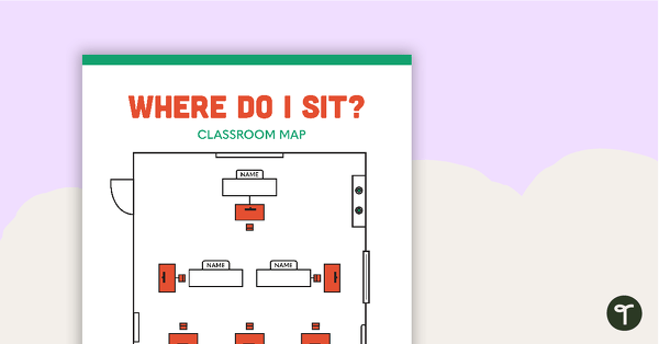 Where Do I Sit? – Worksheet (Middle Years) teaching resource