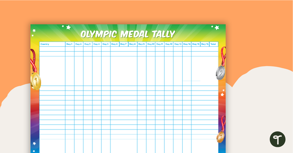 Olympic Medal Count – Poster teaching resource