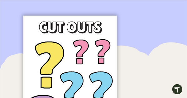 What's the Question? Wall Display - Lower Years teaching resource