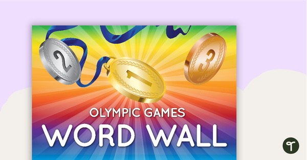 Olympic Games - Word Wall teaching resource