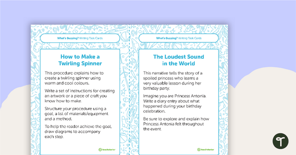 Go to Year 5 Magazine - "What's Buzzing?" (Issue 1) Task Cards teaching resource