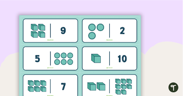 Numbers 1–10 Dominoes teaching resource