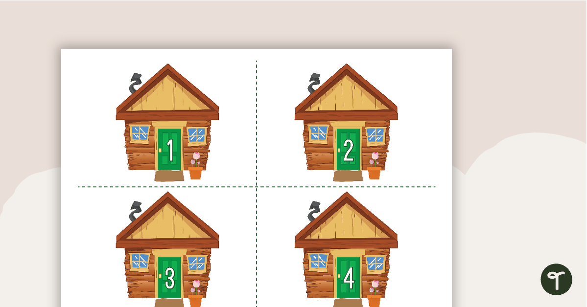 Preview image for Odd and Even Number House Cards - Sorting Activity - teaching resource