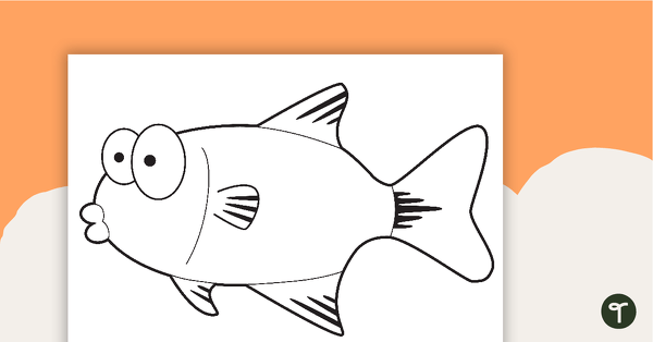 Fish Colouring In Picture teaching resource