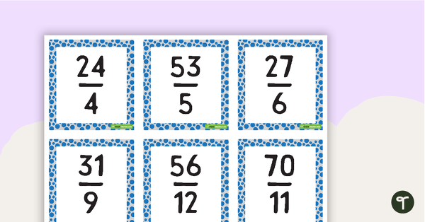 Go to Improper Fractions Cards teaching resource