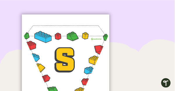 Block Beasties - Letters and Number Bunting teaching resource