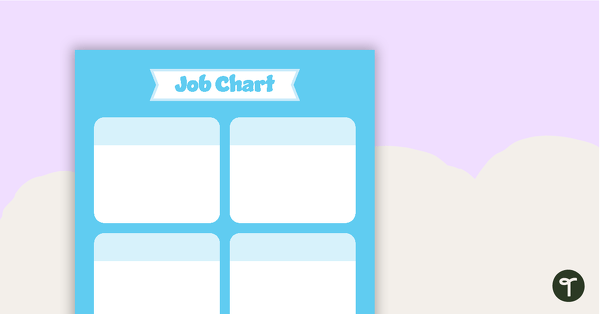 Go to Plain Sky Blue - Job Chart teaching resource