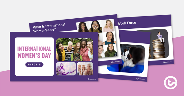 Go to International Women's Day Assembly PowerPoint teaching resource