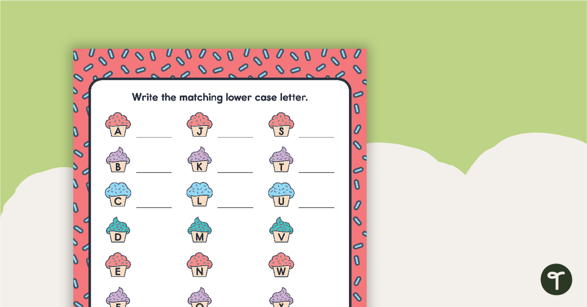 Upper Case and Lower Case Matching teaching resource