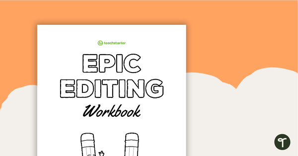 Preview image for Epic Editing Workbook (Middle Primary) - teaching resource