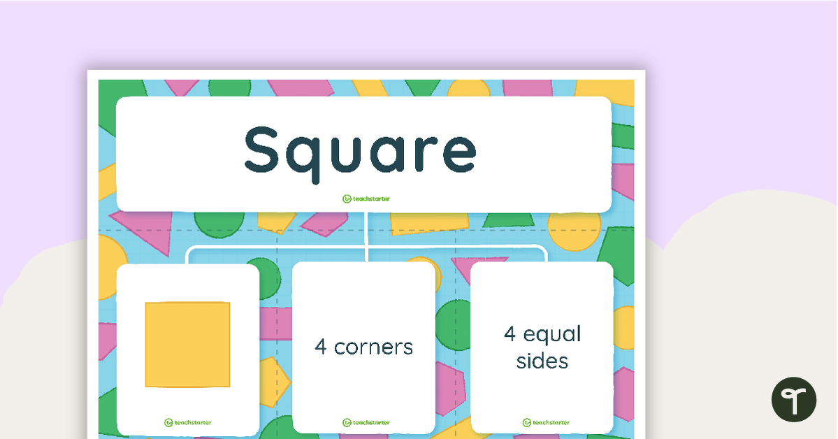 2D Shape Match-up Puzzles teaching resource