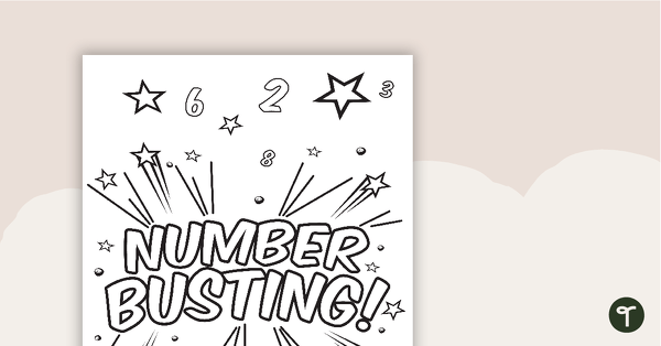 Go to 'Number Busting' Book Cover teaching resource