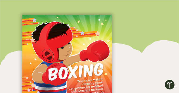 Olympic Games Sport Poster – Boxing teaching resource