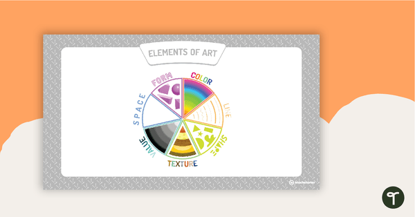 Preview image for Visual Art Elements PowerPoint Presentation - teaching resource