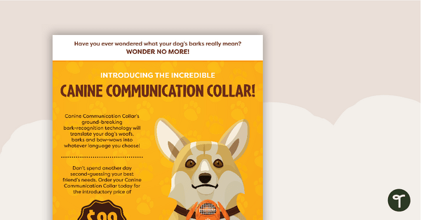 Go to Canine Communication Collar – Worksheet teaching resource