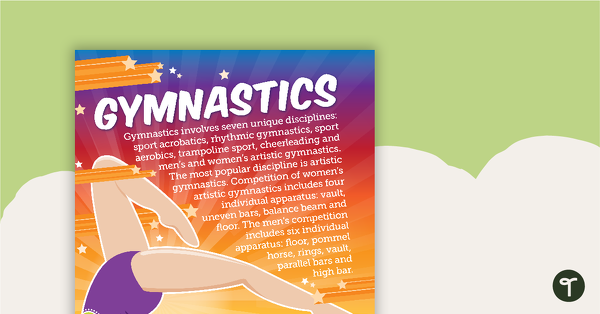 Go to Olympic Games Sport Poster – Gymnastics teaching resource