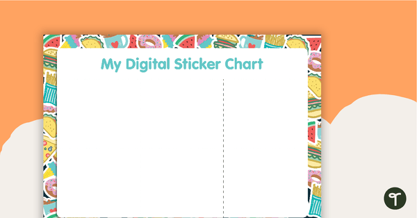 Digital Sticker Charts teaching resource