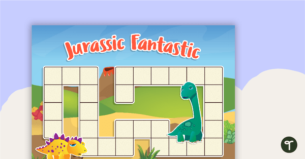 Go to Blank Game Board - Jurassic Fantastic teaching resource