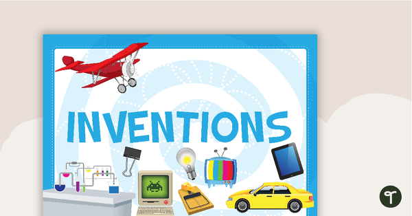 Go to Inventions Word Wall Vocabulary teaching resource