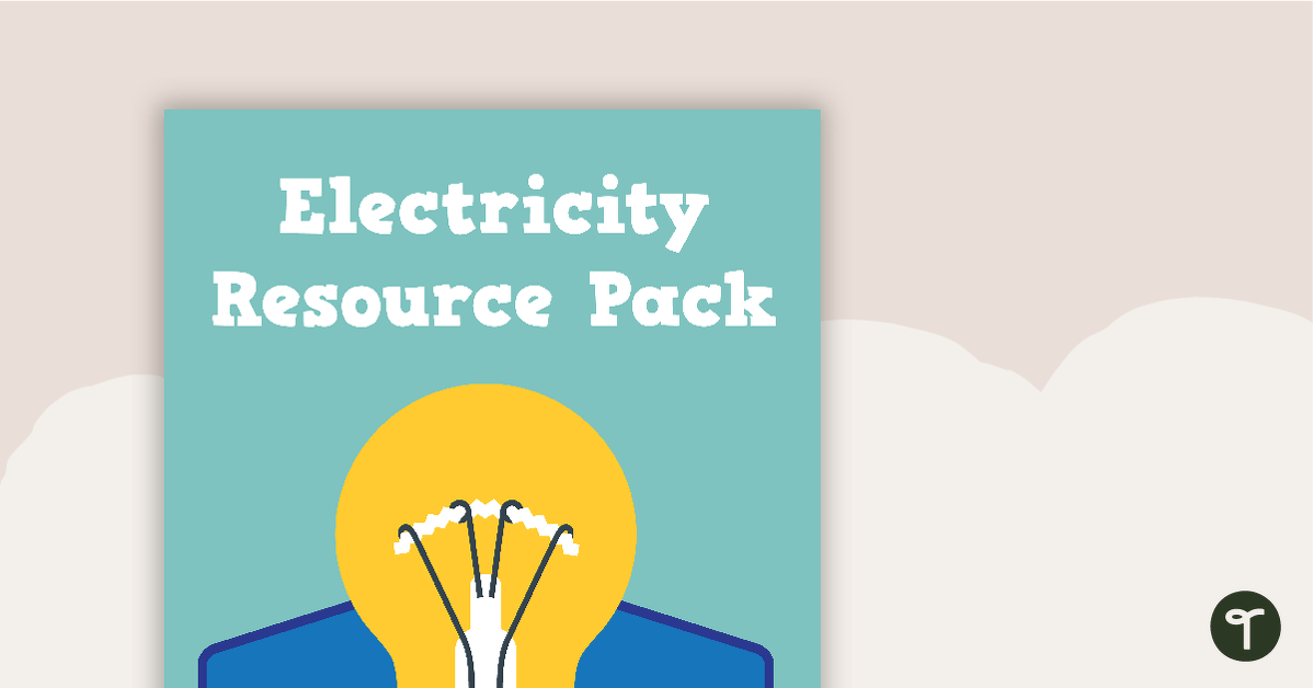Electricity - Title Poster teaching resource