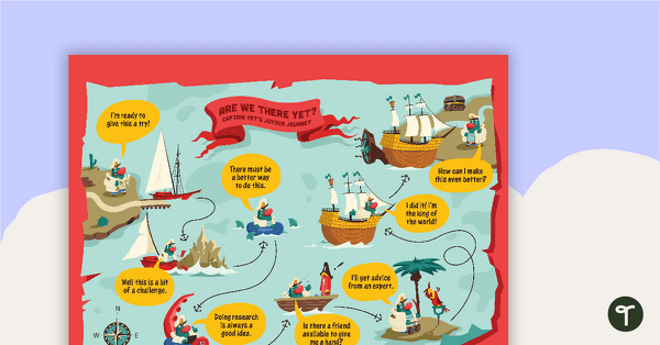 预览图像Are We There Yet? Captain Yet's Joyous Journey – Poster - teaching resource