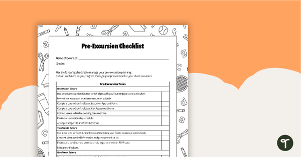 Go to Pre-Excursion Checklist teaching resource