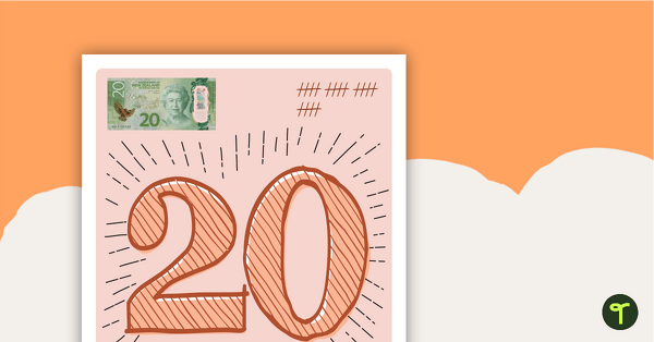 Tens - Numbers 10 - 100 Posters - Money, Tallies, Tens Frames and MAB Blocks (New Zealand Currency) teaching resource