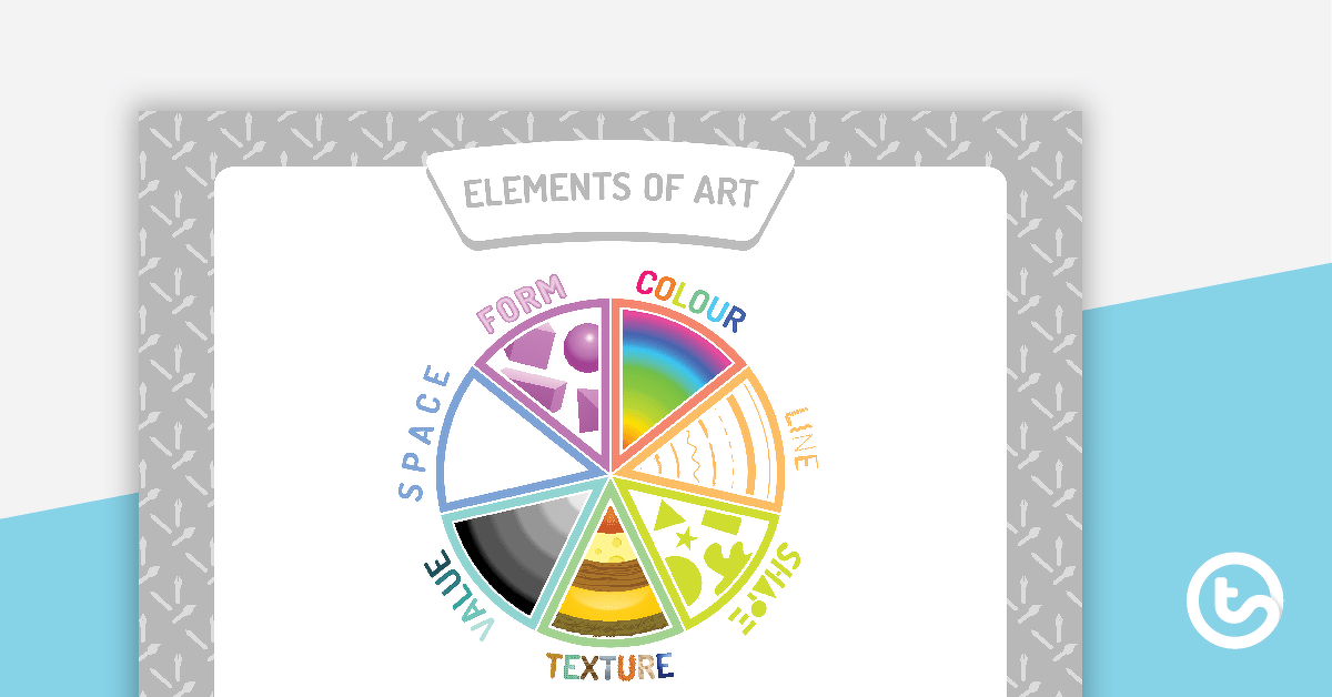 Art Elements Poster Pack teaching resource