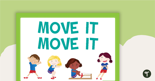 Go to Move it Word Wall Vocabulary teaching resource
