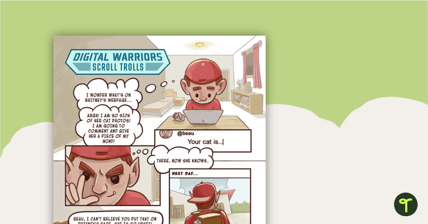 Go to Digital Warriors: Scroll Trolls – Worksheet teaching resource