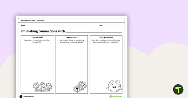 Preview image for Making Connections Graphic Organizer - teaching resource