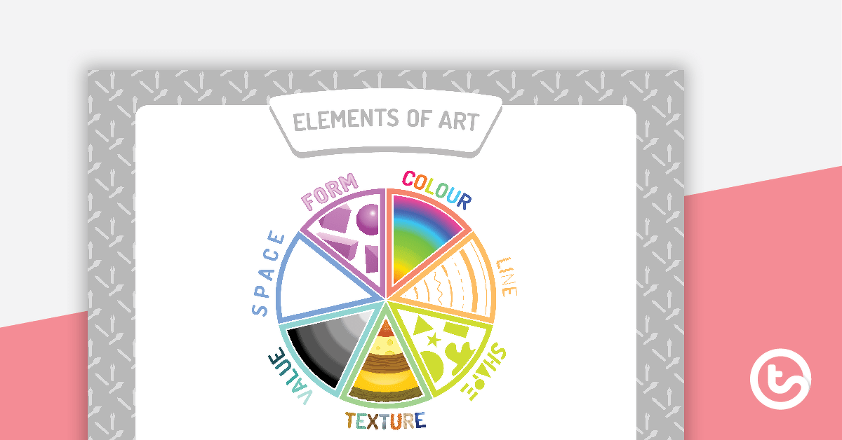 Art Elements Poster teaching resource