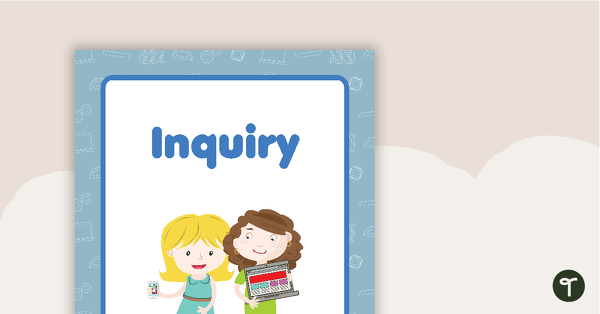 Inquiry Book Cover teaching resource