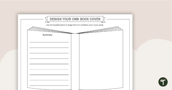 Image of Design Your Own Book Cover Template