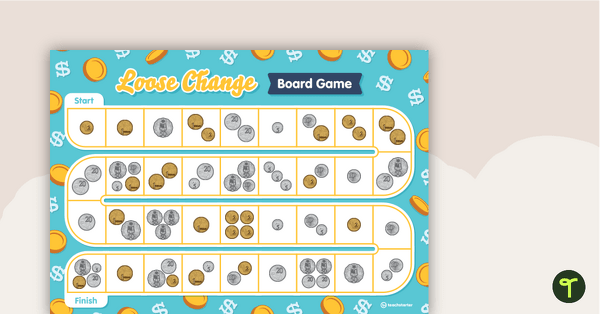 Preview image for Loose Change (Coins) – Board Game - teaching resource
