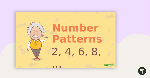 Go to Number Patterns PowerPoint teaching resource
