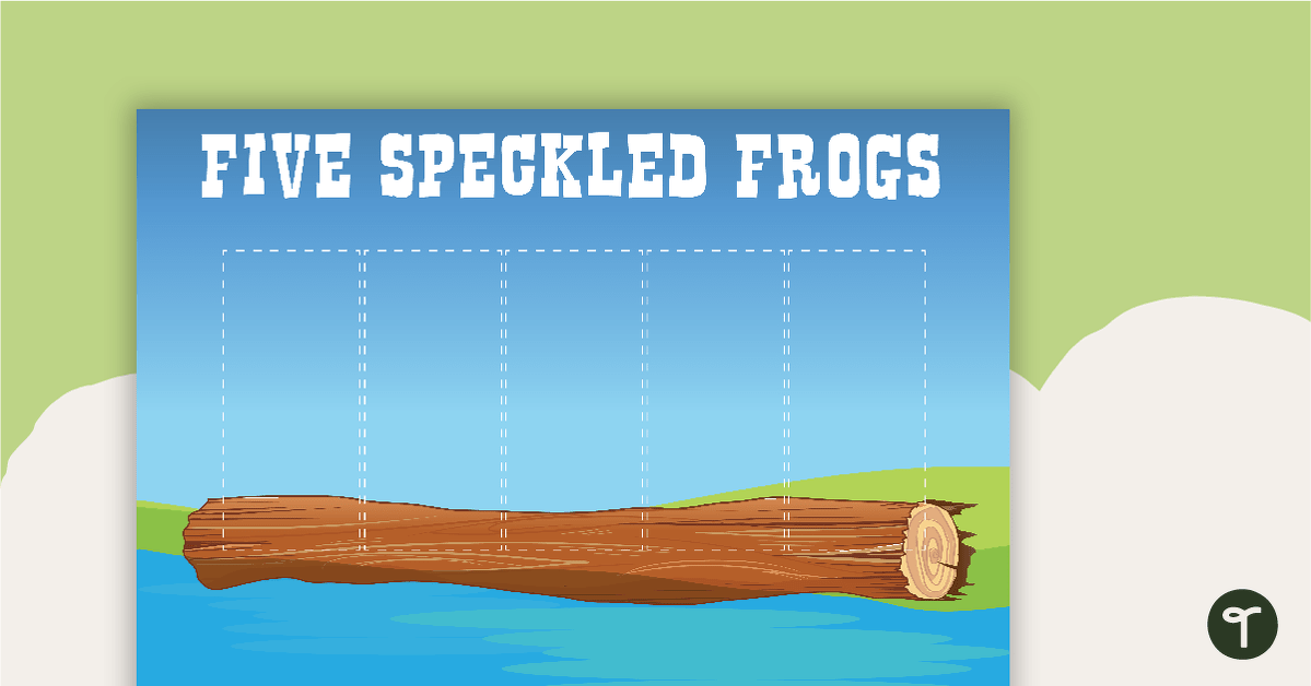 Preview image for Numeracy Songs - Speckled Frogs Game - teaching resource