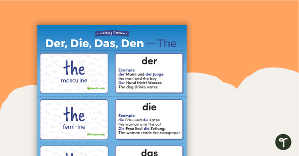 Go to The – German Language Flashcards teaching resource