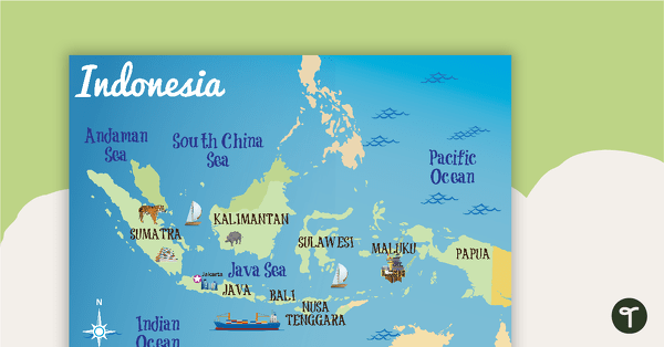 Go to Indonesia Profile Poster Pack teaching resource
