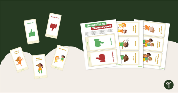 Go to Thumbs Up and Thumbs Down Expectations Sort teaching resource