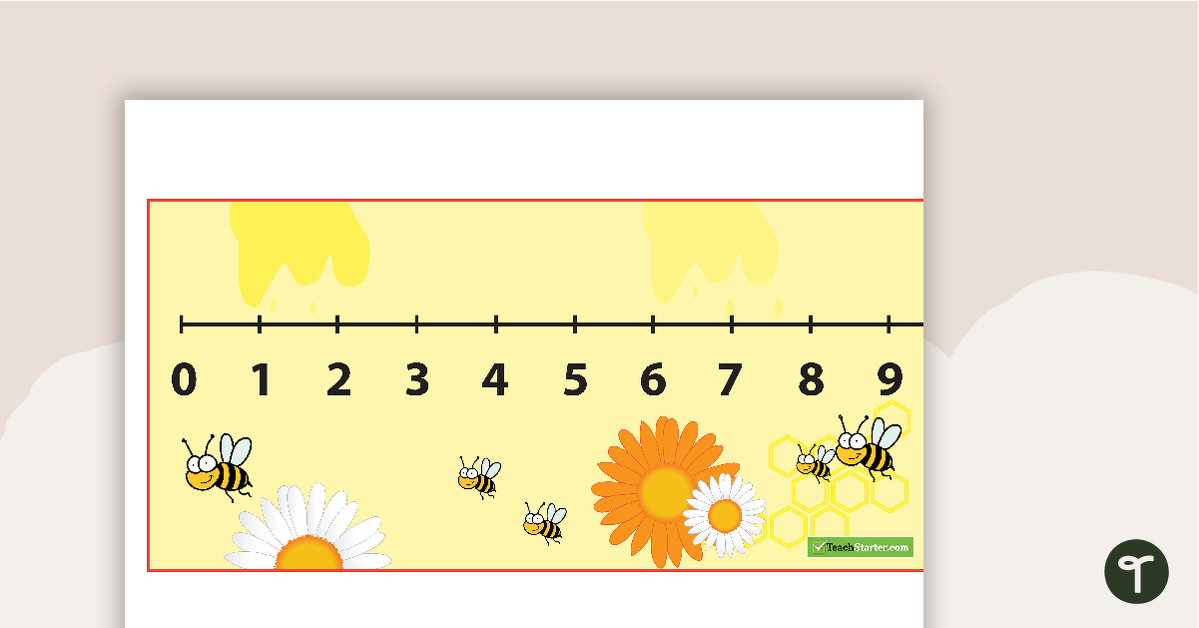 蜜蜂编号线0-120的预览图像 - 教学资源