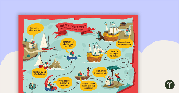 Are We There Yet? Captain Yet's Joyous Journey – Poster teaching resource