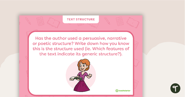 Literature Study - Upper Primary - Task Cards teaching resource